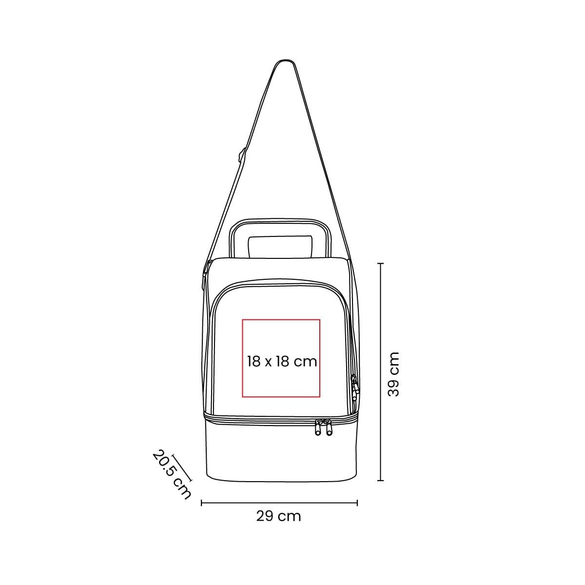 LONCHERA POLIÉSTER ZACSIGN