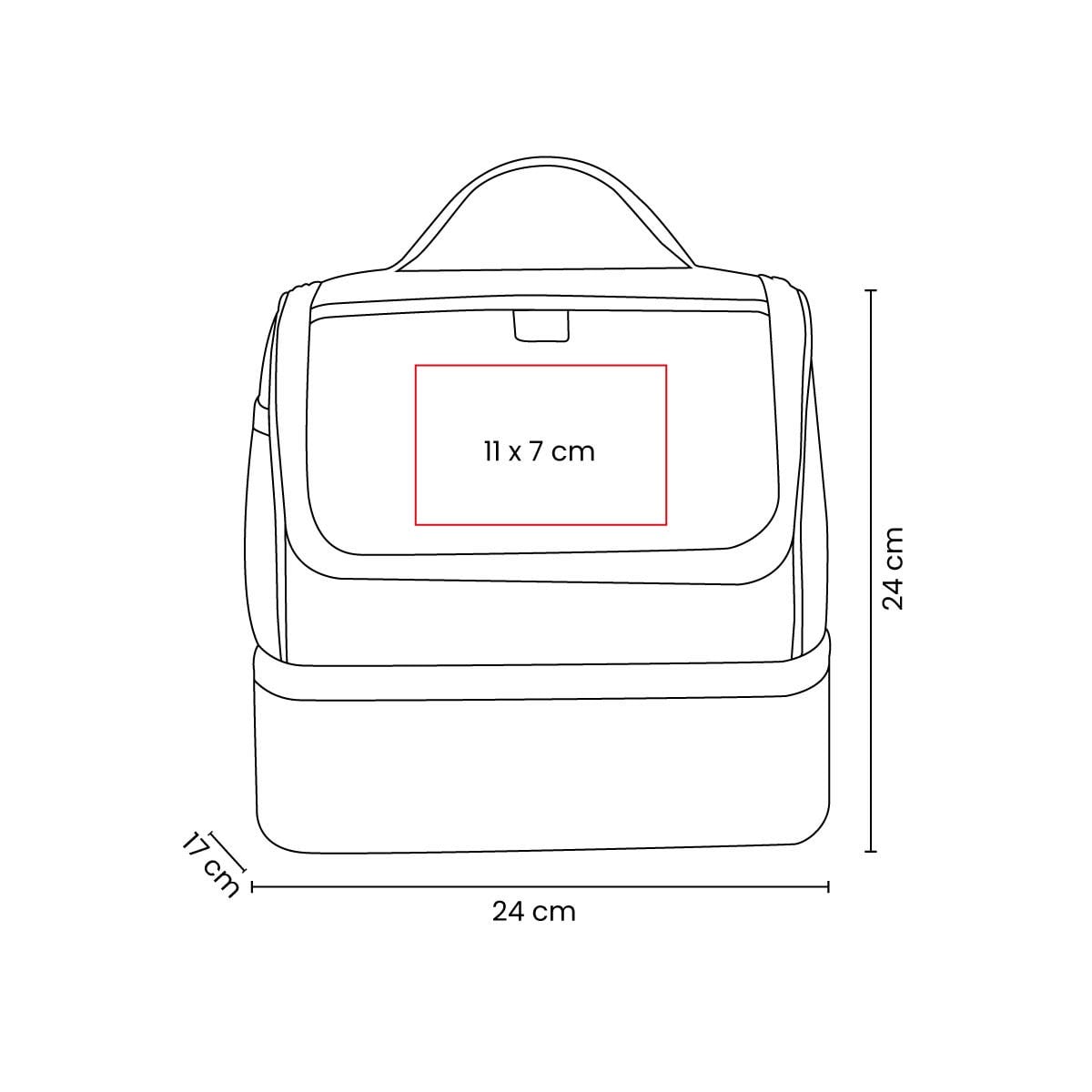 LONCHERA POLIÉSTER ZACSION