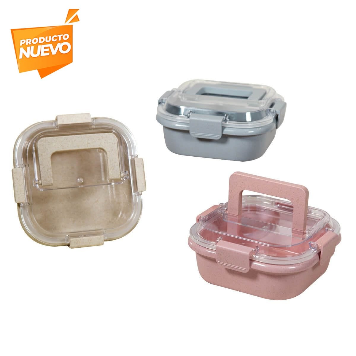 LONCHERA PLÁSTICO PLEGABLE 1L ZACSYLT