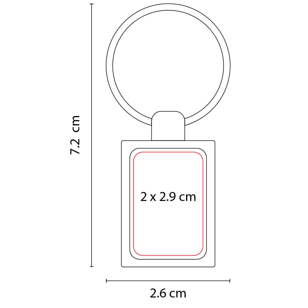 LLAVERO METAL ZACTURM
