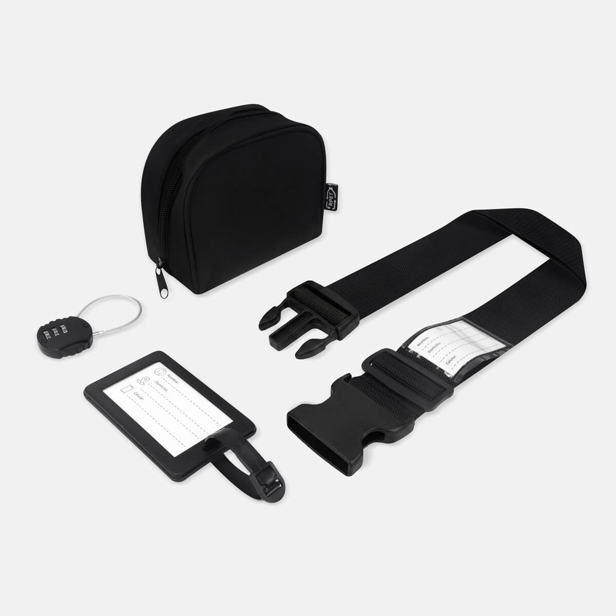 SET PLASTICO RECICLADO ESTUCHE ZADIC