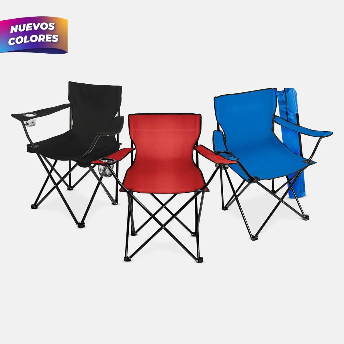 SILLA POLIÉSTER PLEGABLE ZADIXA