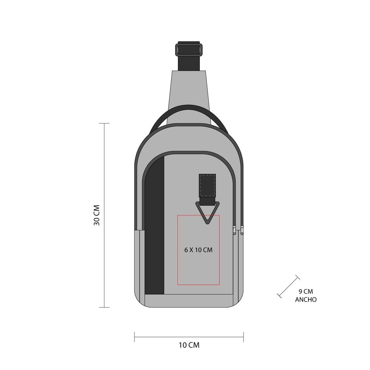 MOCHILA POLIÉSTER ZADTER