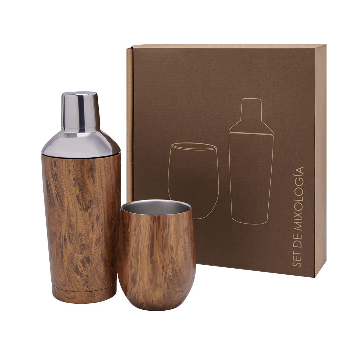 SET ACERO 500ML ZAEORMO