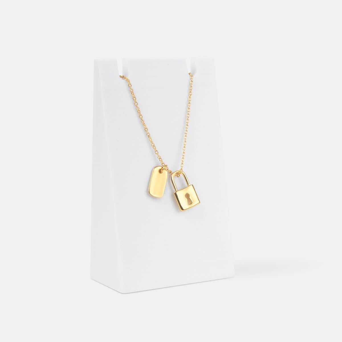 COLLAR CHAPA DE ORO ZAEYRE