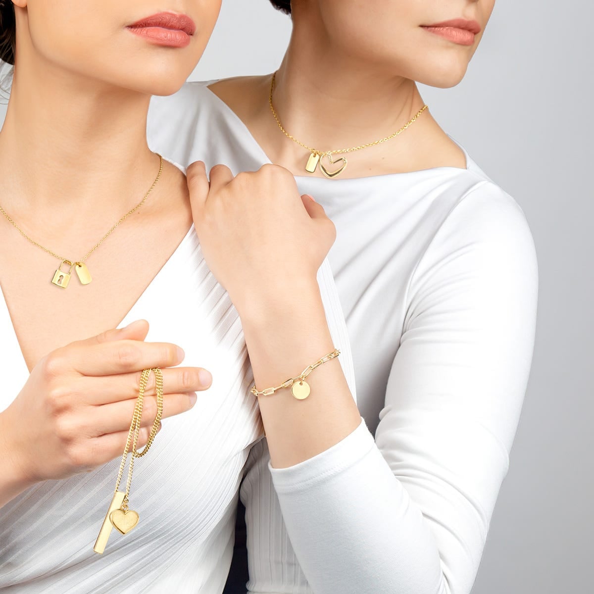 COLLAR CHAPA DE ORO ZAEYRE