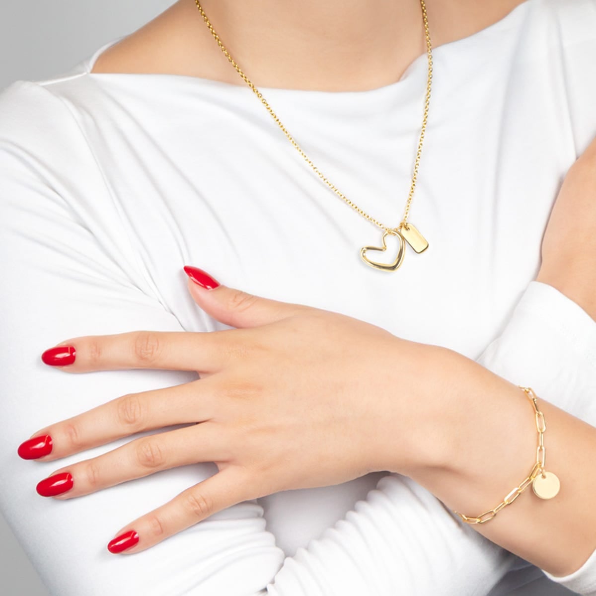 COLLAR CHAPA DE ORO ZAEZEN