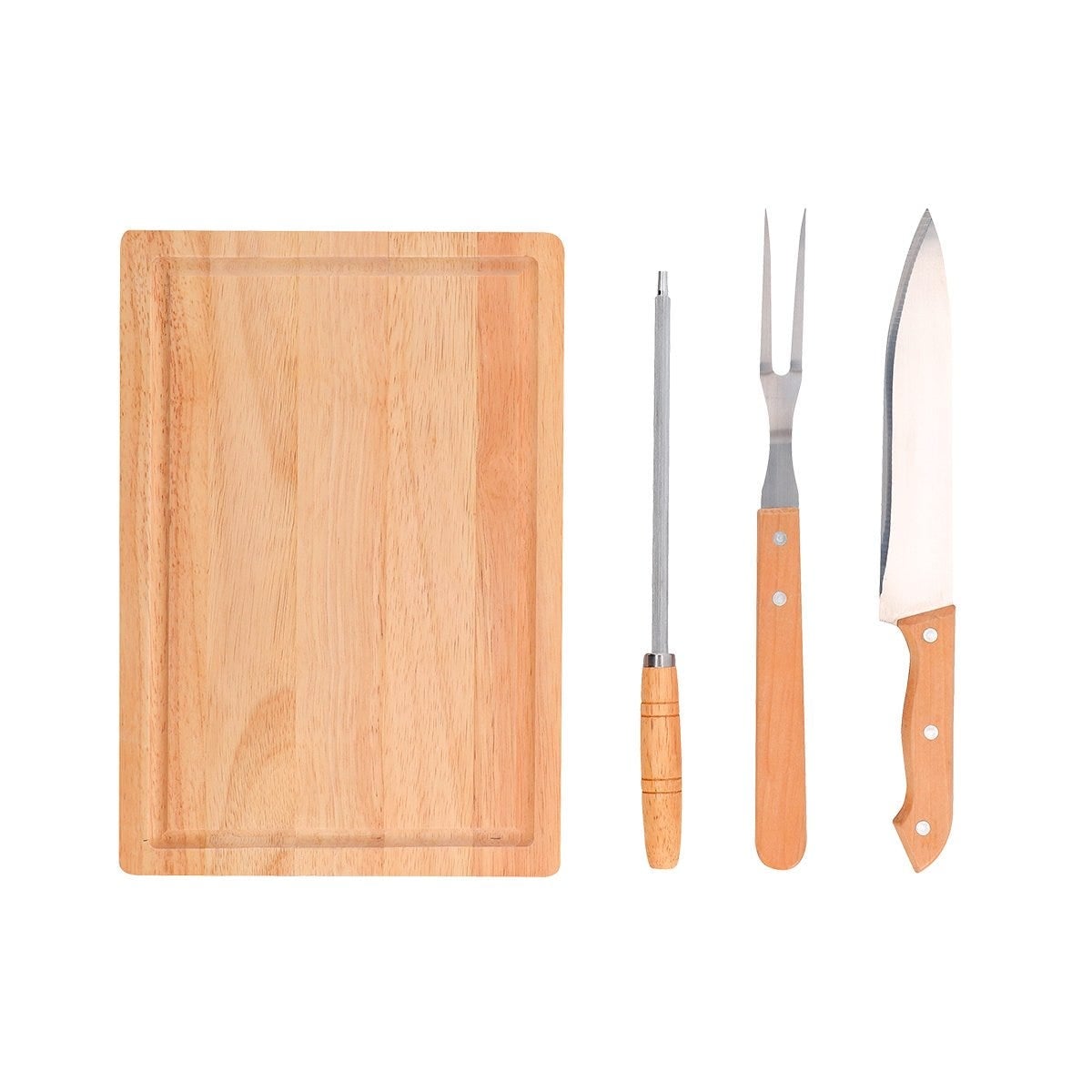 SET MADERA CAUCHO AACTYLA