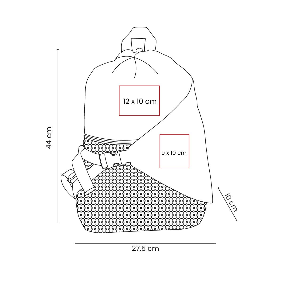 MOCHILA NYLON AADIZM