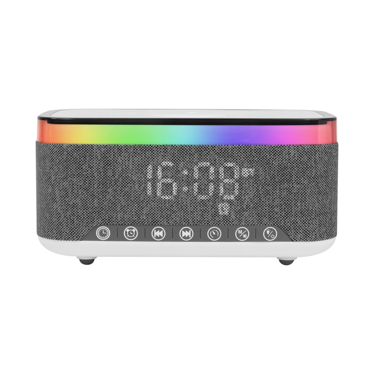 RELOJ-BOCINA PLASTICO BABLUX