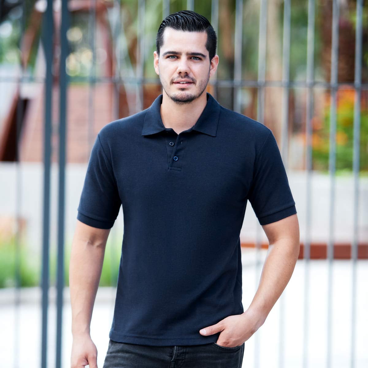 PLAYERA 50 ALGODON PEINADO BACSION
