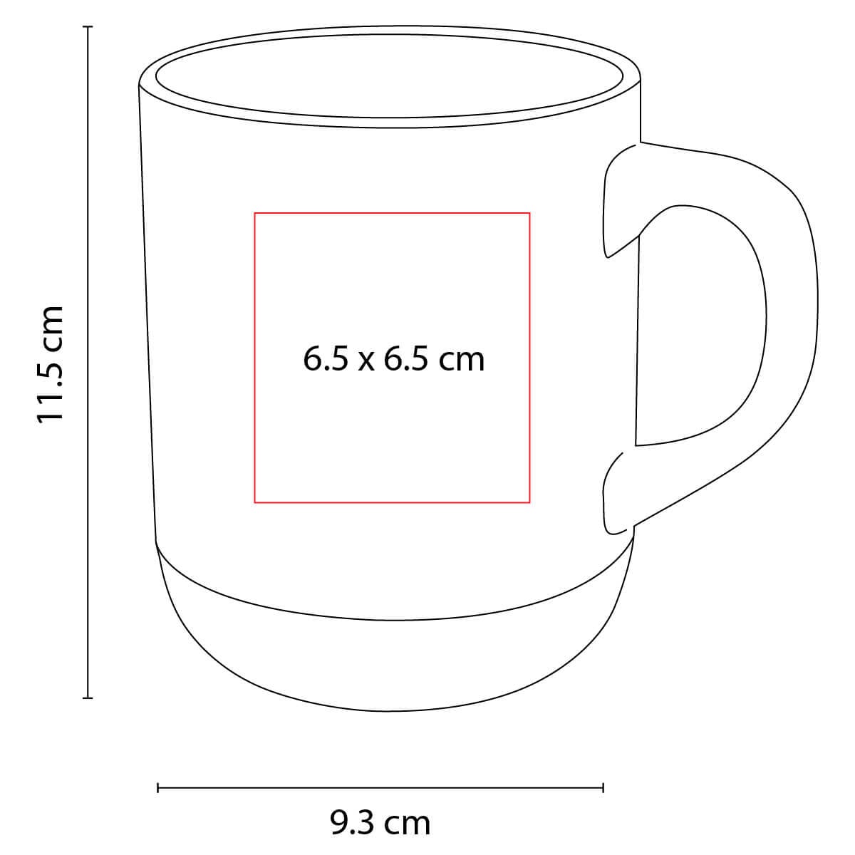 TAZA CERÁMICA 17OZ DAEEMA