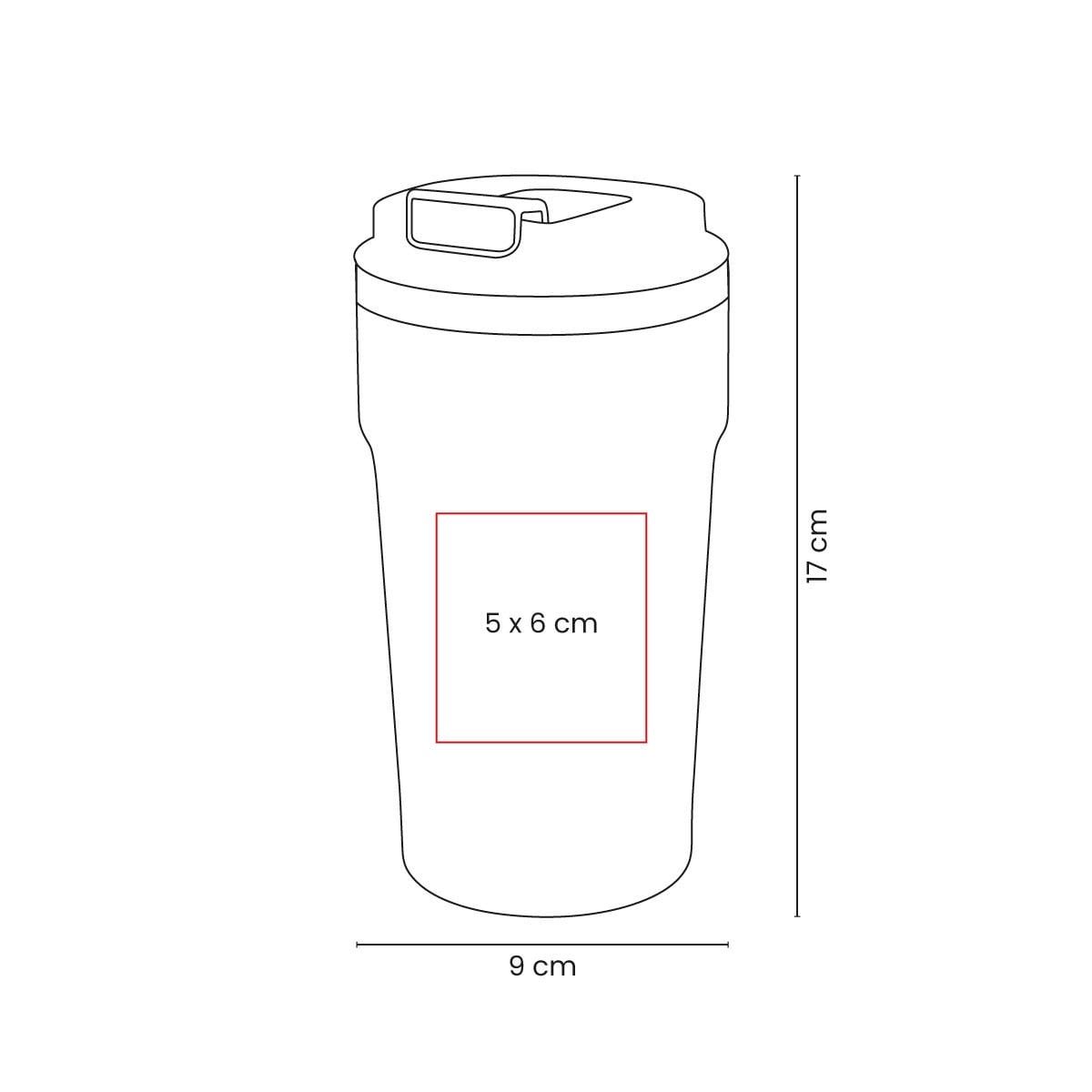 TERMO ACERO 500ML INOXIDABLE DAEIVA