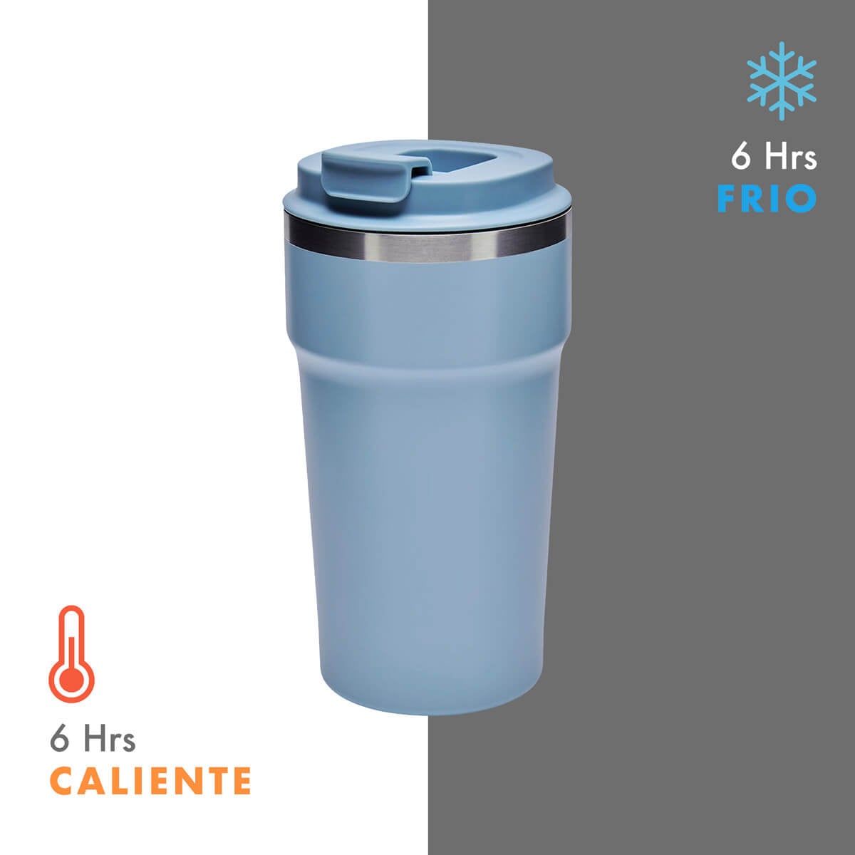 TERMO ACERO 500ML INOXIDABLE DAEIVA