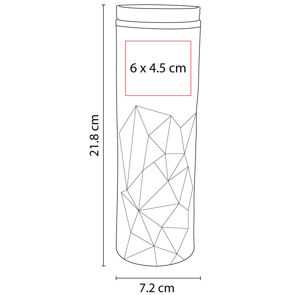 TERMO ACERO 450ML INOXIDABLE DAEKUL
