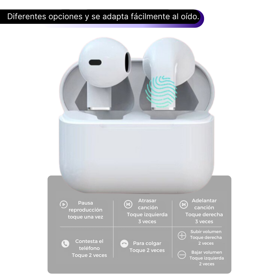 AUDÍFONOS BLUETOOTH 5S TWS MABYLT