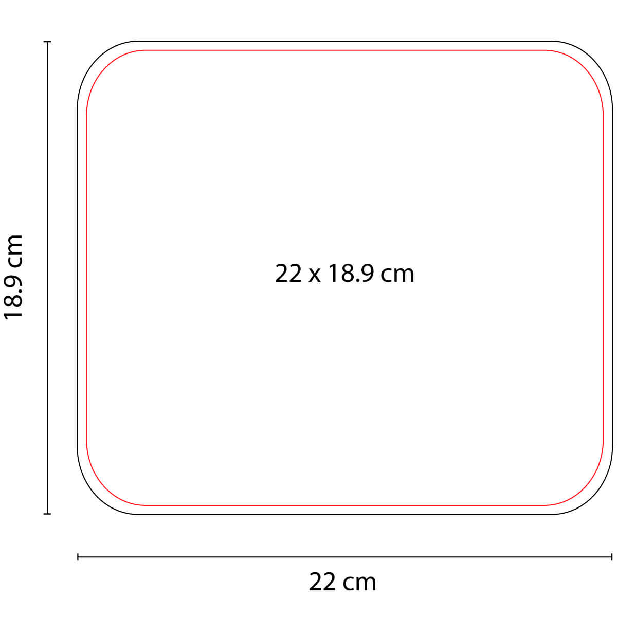 MOUSE PAD RECTANGULAR