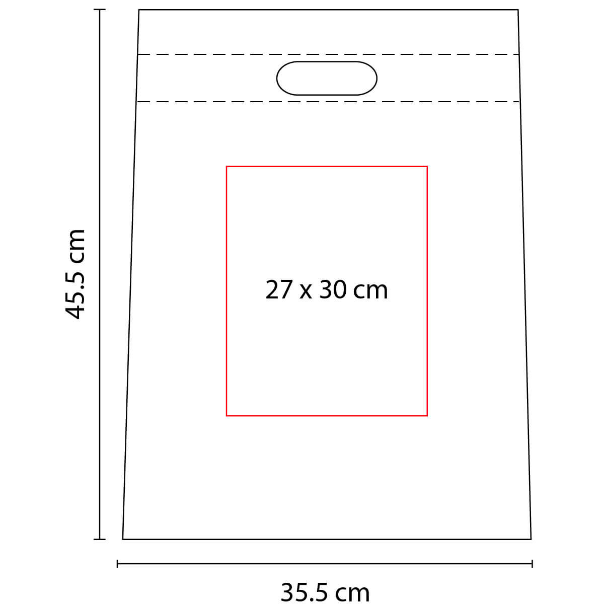 BOLSA NON WOVEN CROZIT