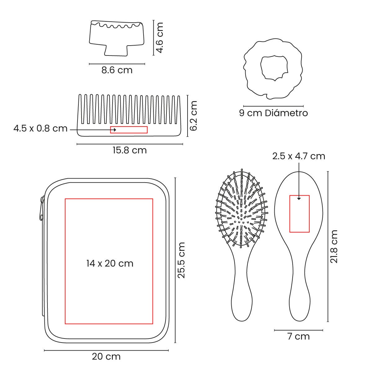 SET PARA CABELLO VLASY