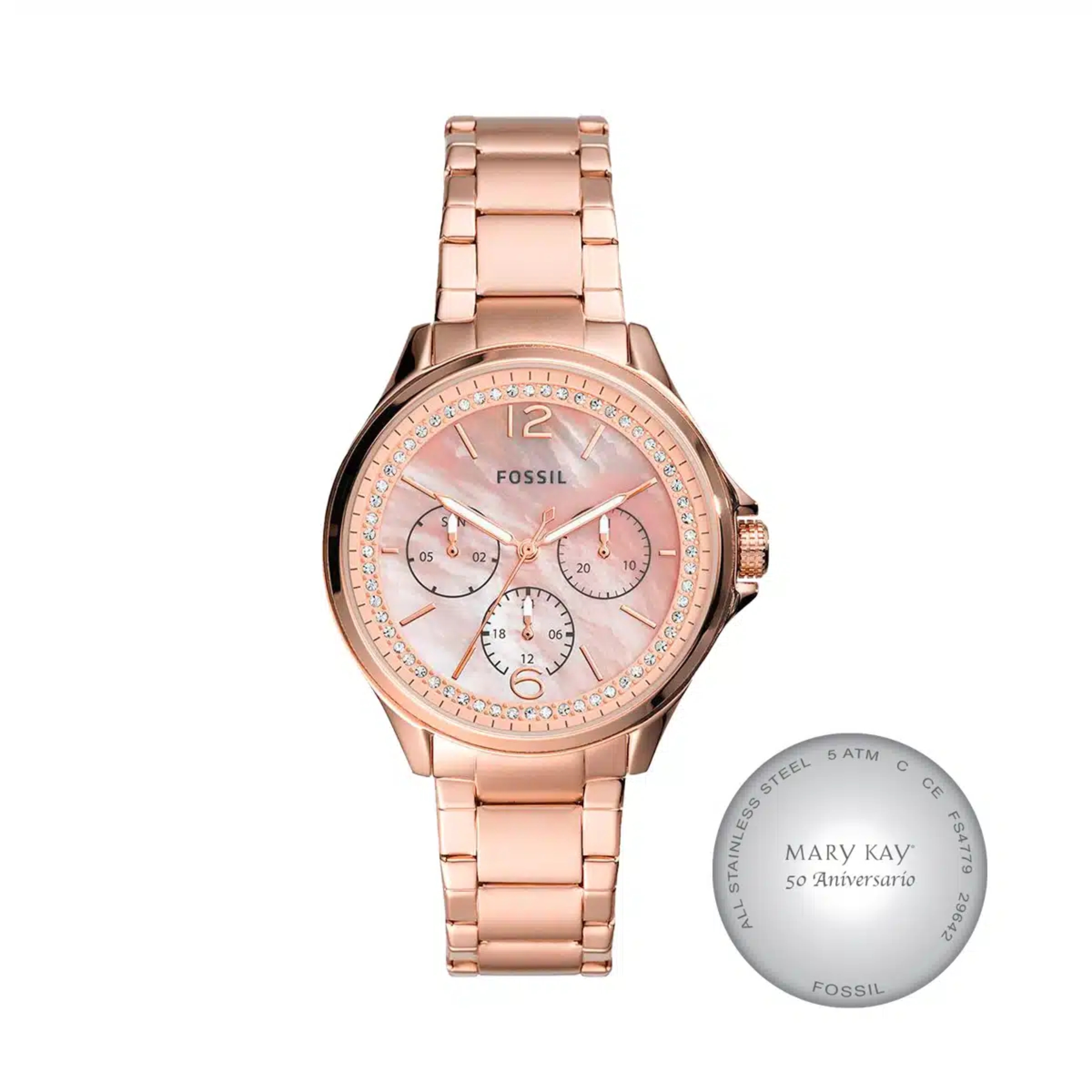 FOSSIL THE ROSE GOLD RADIANCE
