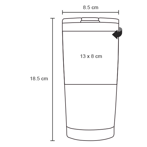 TERMO INOXIDABLE 500ML MACNAVO