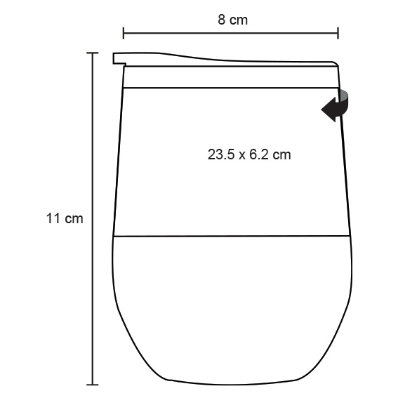 TERMO INOXIDABLE 350ML MACNOFT