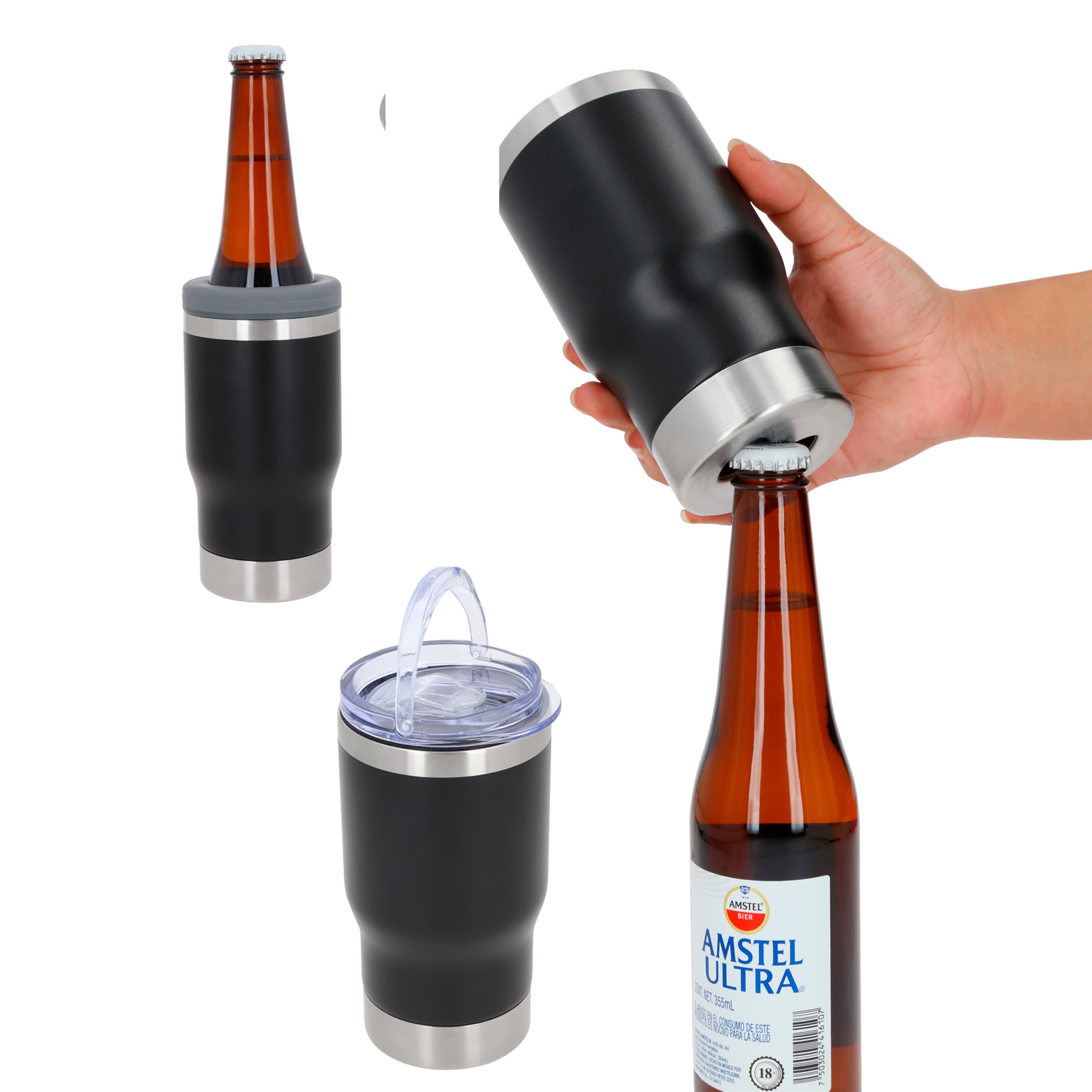 TERMO INOXIDABLE 390ML MACROVA