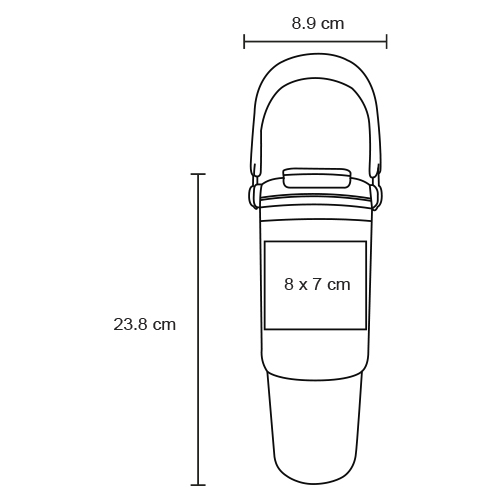 TERMO INOXIDABLE 930ML MACRUME
