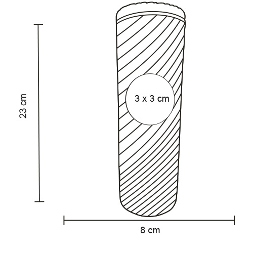 TERMO PLÁSTICO 600ML MACTBER