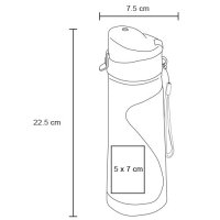CILINDRO PLASTICO MACTOET 600ML