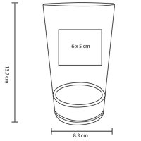 VASO PLASTICO MACTOME