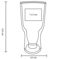 VASO PLASTICO MACTONE 550ML