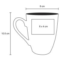 TAZA CERÁMICA 400ML MACTOTO