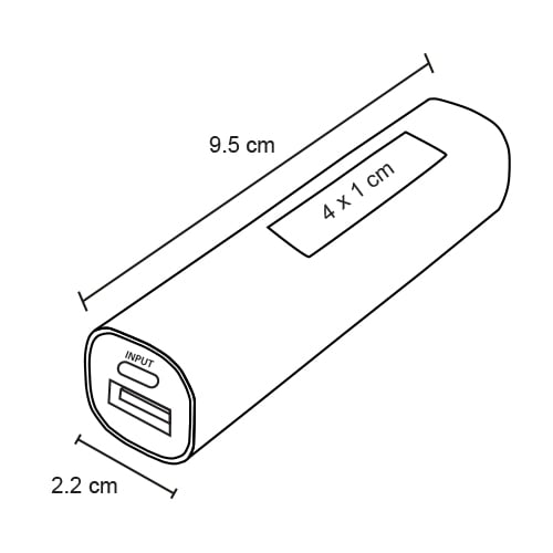 POWER BANK METAL PAEVAS