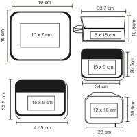 SET PLASTICO RACOUSE