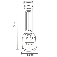 LAMPARA PLASTICO 400MAH SACROVA