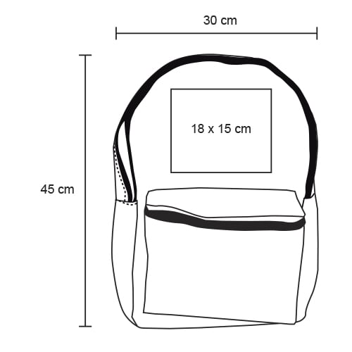 MOCHILA ESCOLAR TELA SAELTO