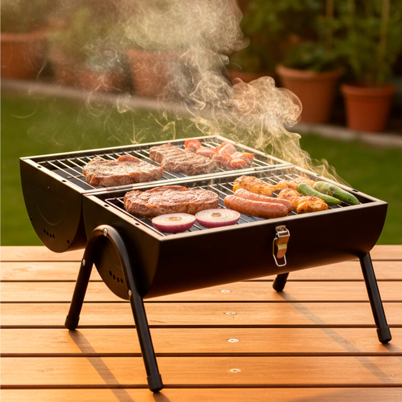 ACCESORIO BBQ ACERO INOX TACIDEN