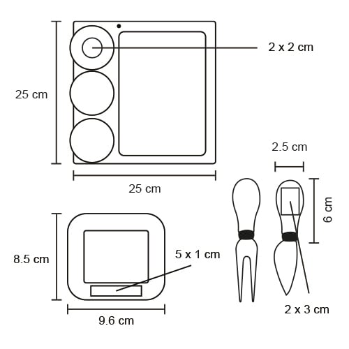 ACCESORIO COCINA ACERO INOX TACMIRN