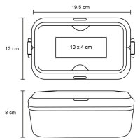 CONTENEDOR PLASTICO TACQUST