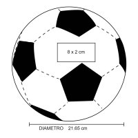 BALÓN PVC TALLA 5 DACMOURN