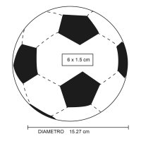 BALÓN PVC TALLA 2 DACMURV