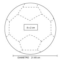 BALÓN PVC TALLA 5 DACMUSE