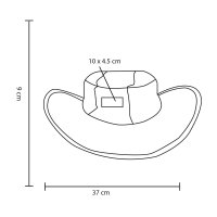 SOMBRERO POLIÉSTER PLEGABLE DACRAVO