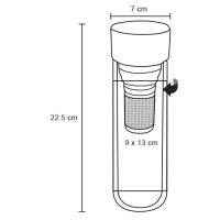 TERMO VIDRIO 420ML DACTIOK