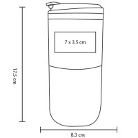 TERMO ACERO 550ML INOXIDABLE DACTVRA