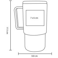 TERMO ACERO 560ML INOXIDABLE DACTYDE