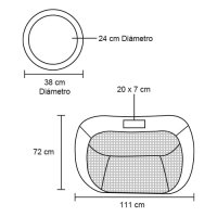 FUNDA POLIÉSTER PLEGABLE DADIEL