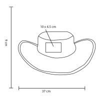 SOMBRERO POLIÉSTER PLEGABLE DADINX