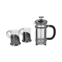 SET VIDRIO BOROSILICATO/ ACERO INOXIDABLE / PLASTICO TACTYTH